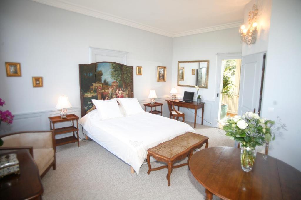 Chambres D'Hotes Autour De La Rose 옹플뢰르 객실 사진